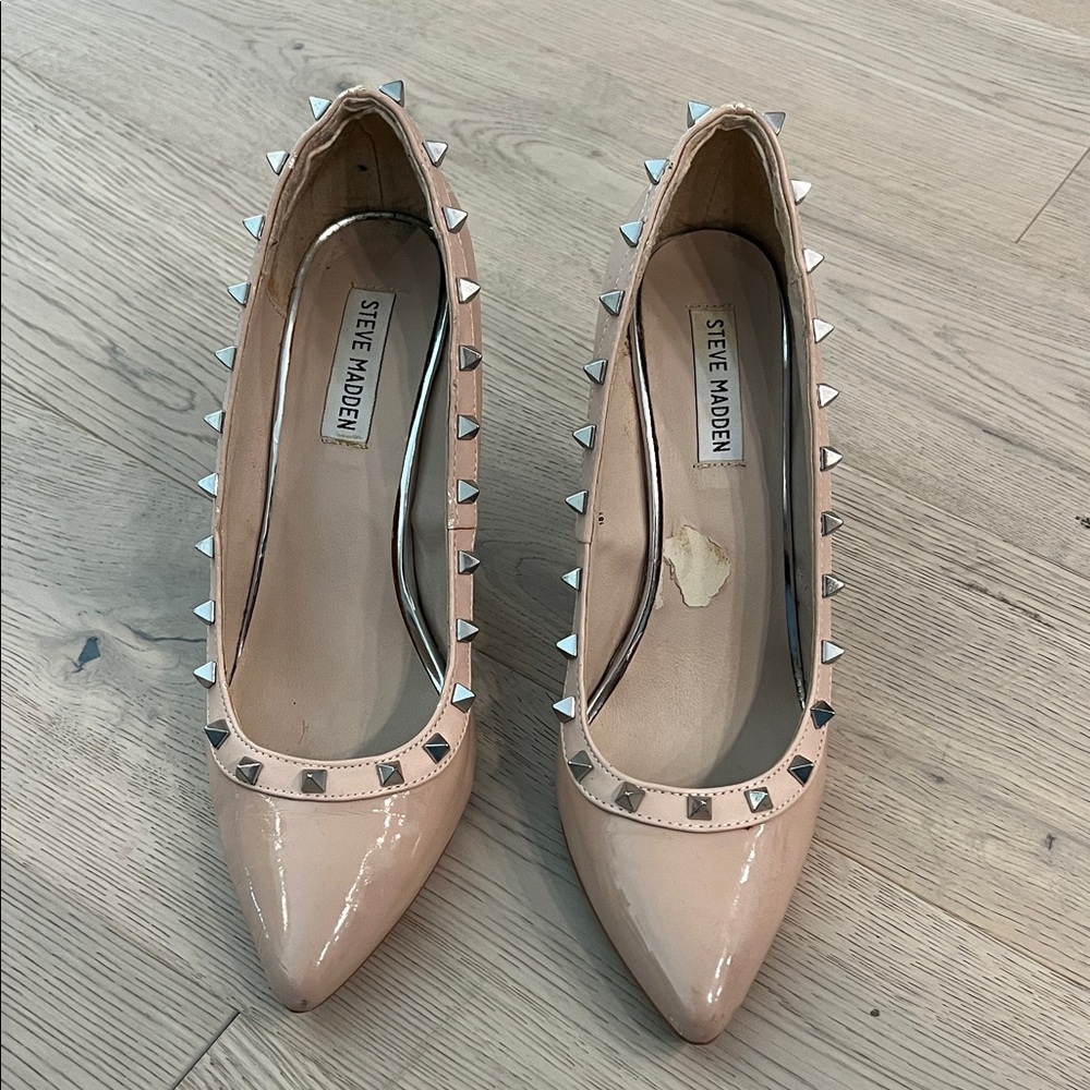 Steve Madden Blush Studded Heels